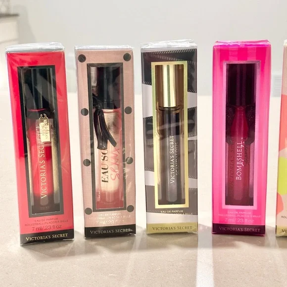 Victoria’s Secret VS 10-Piece Roller Bundle: Bombshell Tease Flower Angel RARE - Picture 3 of 16